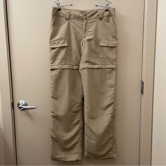 The North Face Womens Paramount Valley Convertible Pant Dune Beige size 8 - Picture 4 of 14
